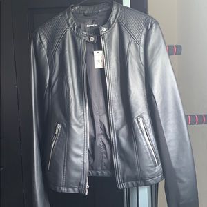 Express leather jacket